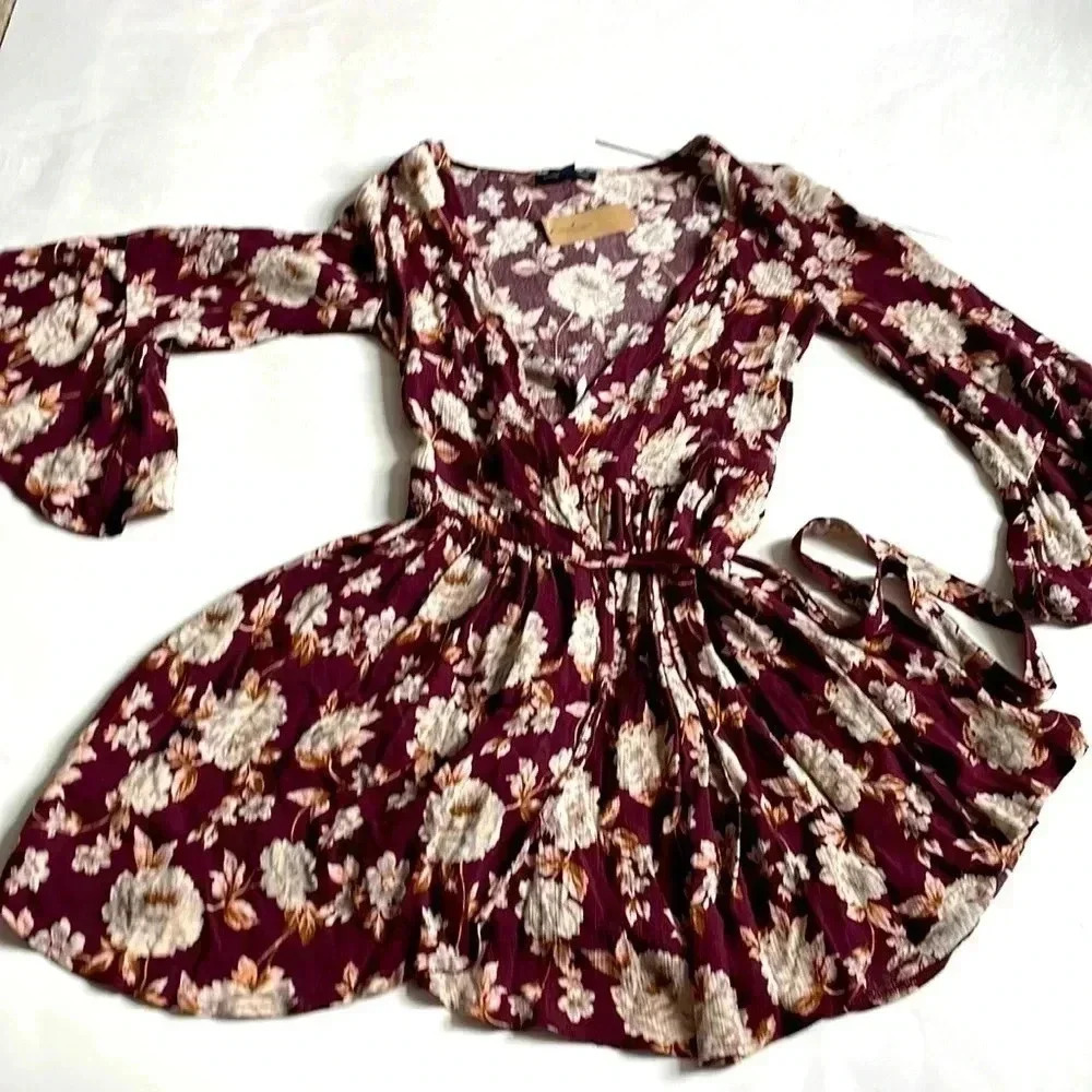 American Eagle dress floral size XXS NWT - Picture 1 of 6